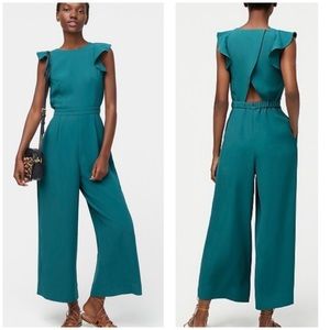 Teal Sleeveless Jumpsuit